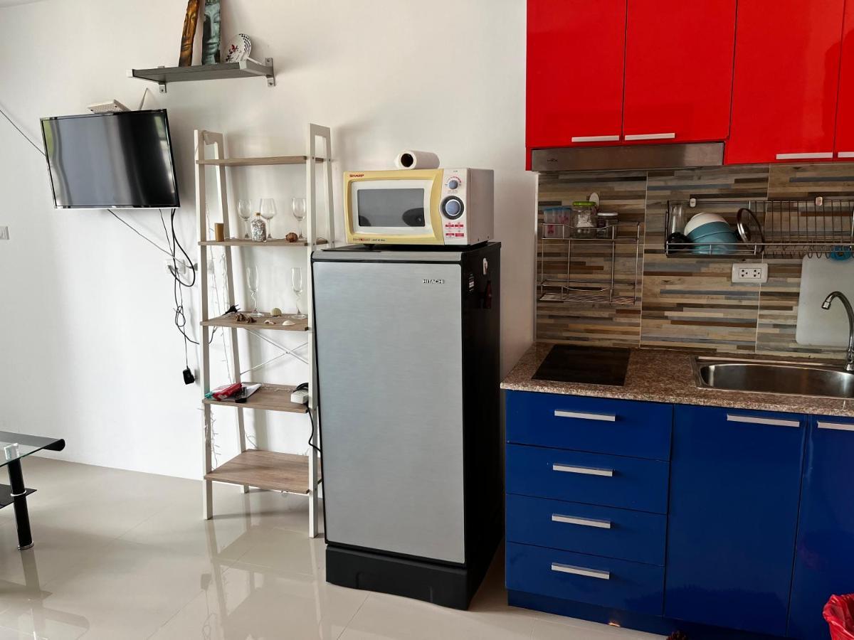 Trio Gems Condo Near Beach And Food Market Jomtien Beach Exterior photo